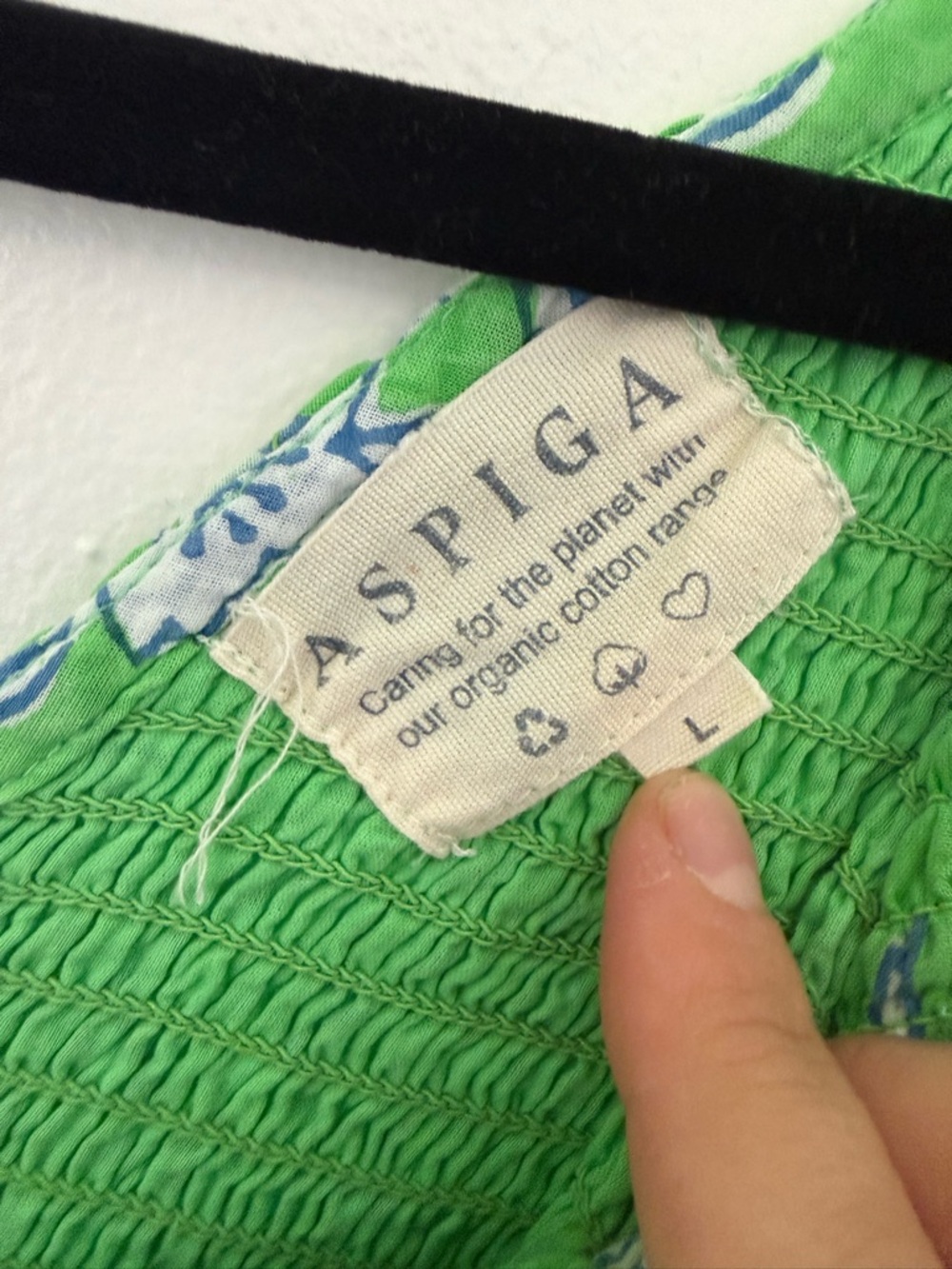 Aspiga Dress Alisha Midi in Green Apple Floral - Picture 3 of 4